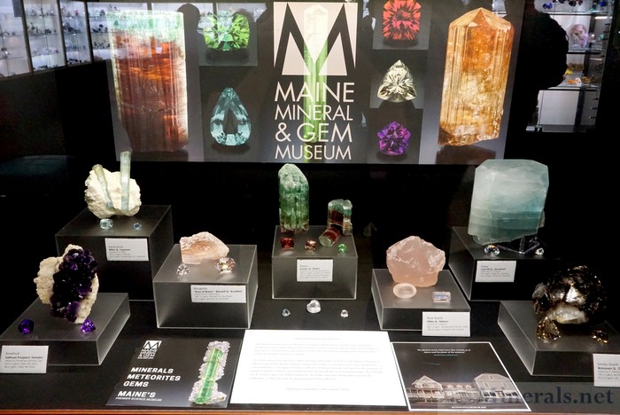 Maine Gem Minerals, Maine Gem & Mineral Museum