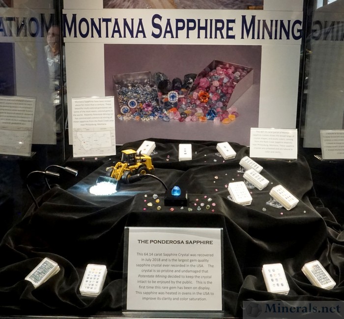 Newly Mined Sapphire from the Rock Creek Territory, near Philipsburg, Montana