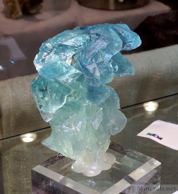 Etched Aquamarine Crystals from Pedra Azul, Minas Gerais, Brazil, Big Rock Minerals