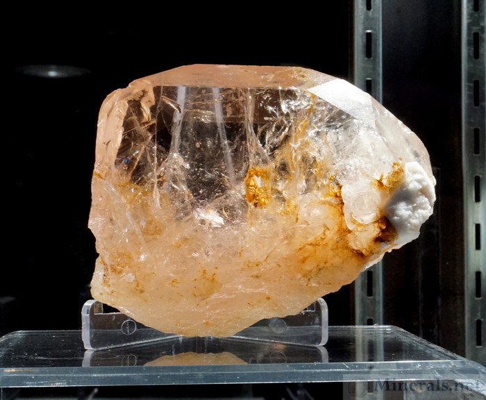 Orange Morganite Beryl Crystal from Namacotche, Mutala, Mozambique, Investments from Earth