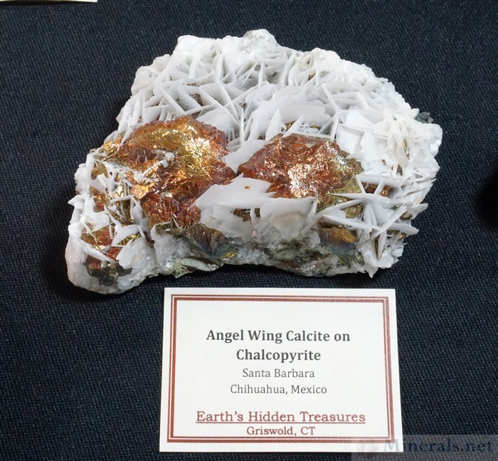 New Find of Chalcopryite with Platy Calcite from Santa Barbara, Chihuahua, Mexico: Earth's Hidden Treasures