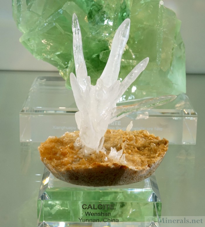 Calcite with Fingerlike Stalactitic Protrusions from Wenshan, Yunnan, China - The Arkenstone