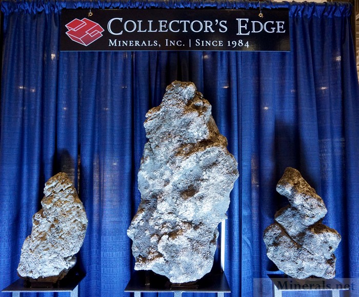 The Largest Silver Boulders in the World on Display, from the Richmond Basin, Gila Co., Arizona - Collector's Edge Minerals