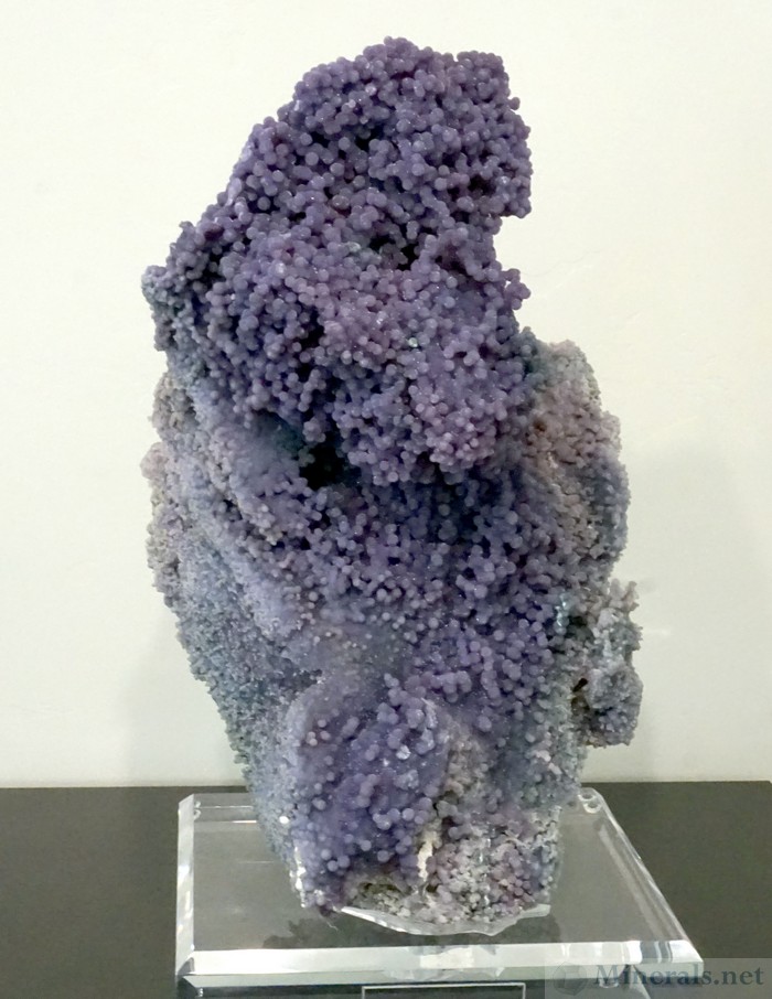 Massive Cluster of Grape Chalcedony from Mamuju, West Sulawesi Province, Indonesia, Nicholas Stolowitz Fine Minerals