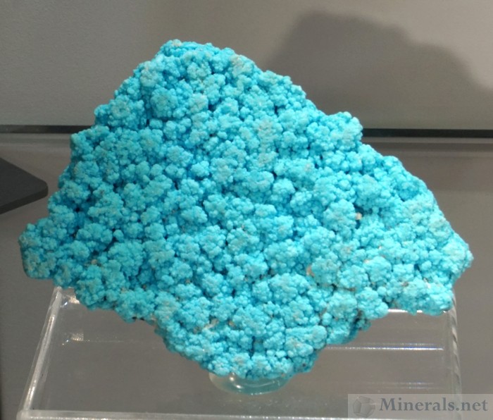 Large Turquoise Cluster from the Mineral Park Mine, near Kingman, AZ, Iteco, Inc., Pyritas de Navajun
