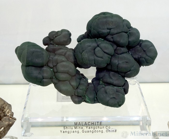 Chatoyant Malachite from the Shilu Mine, Yangchun, China, Barnett Fine Minerals