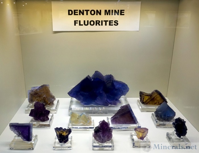 More Fluorite from the Denton Mine, Hardin Co., Illinois - Jim Gebel Collection