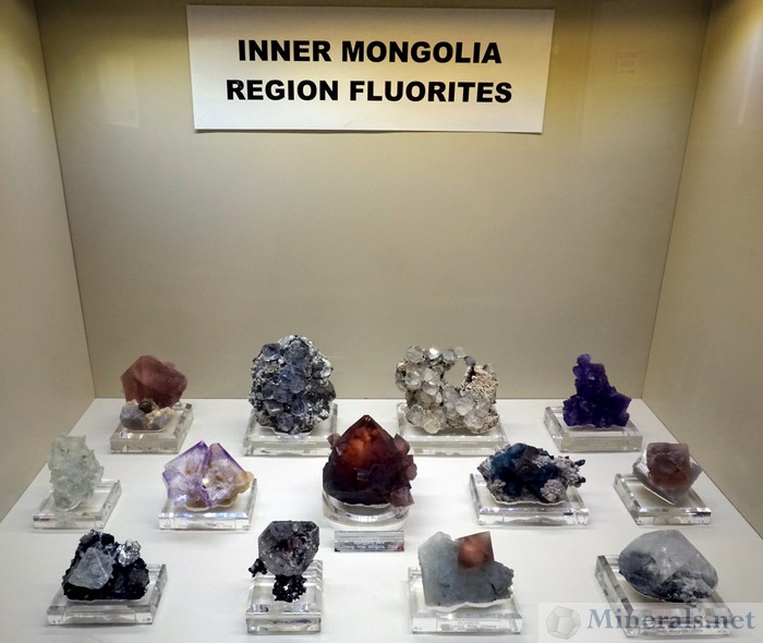 Inner Mongolia (China) Fluorites - Jim Gebel Collection