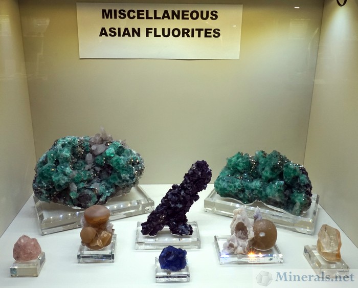 Miscellaneous Asian Fluorite - Jim Gebel Collection