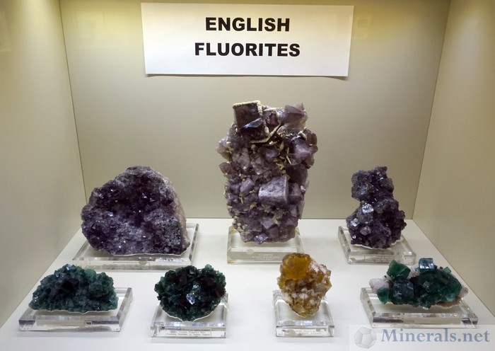 English Fluorites - Jim Gebel Collection