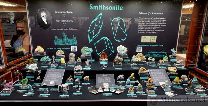 Smithsonite, Collection Curated by #SmithSquad