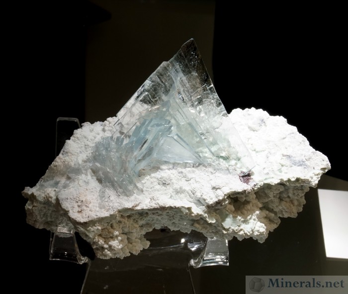 Rare Blue Barite from Milpillas, Sonora, Mexico, Valenzuelas Minerals