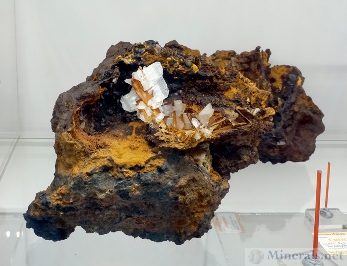 Rare Cerussite from the Adelaide Mine, Dundas, Tasmania, Australia, The Adelaide Mining Company