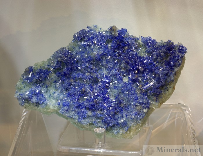 Aragonite and Azurite from Helmand Province, Afghanistan, CE Wholesale