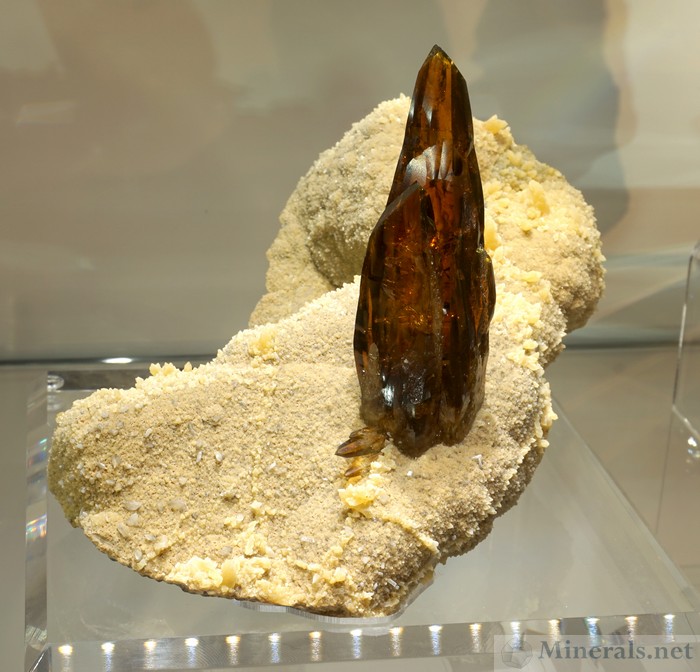 Deep Brown Barite Crystal from Elk Creek, Meade Co., South Dakota