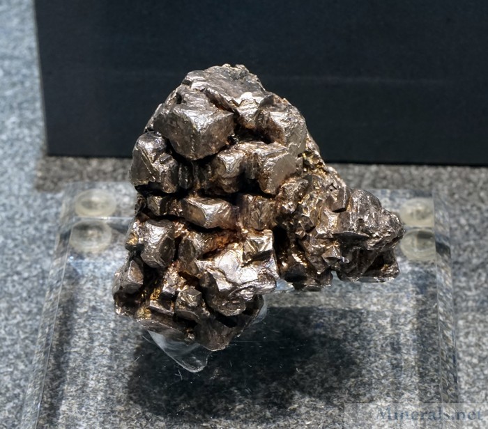 Silver Cubic Crystals from Kongsberg, Norway