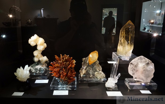Beautiful Display of Large Minerals from Nicholas Stolowitz Fine Minerals