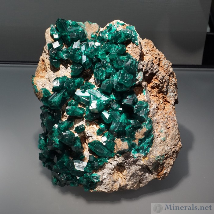 Dioptase Crystals from Altyn-Tyub, Kazakhstan