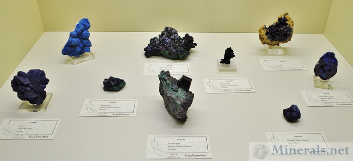 Jerry's Azurite Collection